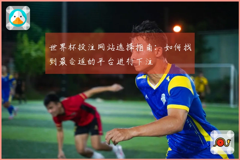 世界杯投注网站选择指南：如何找到最合适的平台进行下注